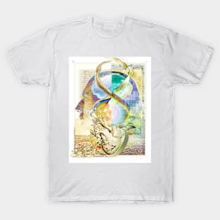 Artificial intelligence, artwork (T495/0189) T-Shirt